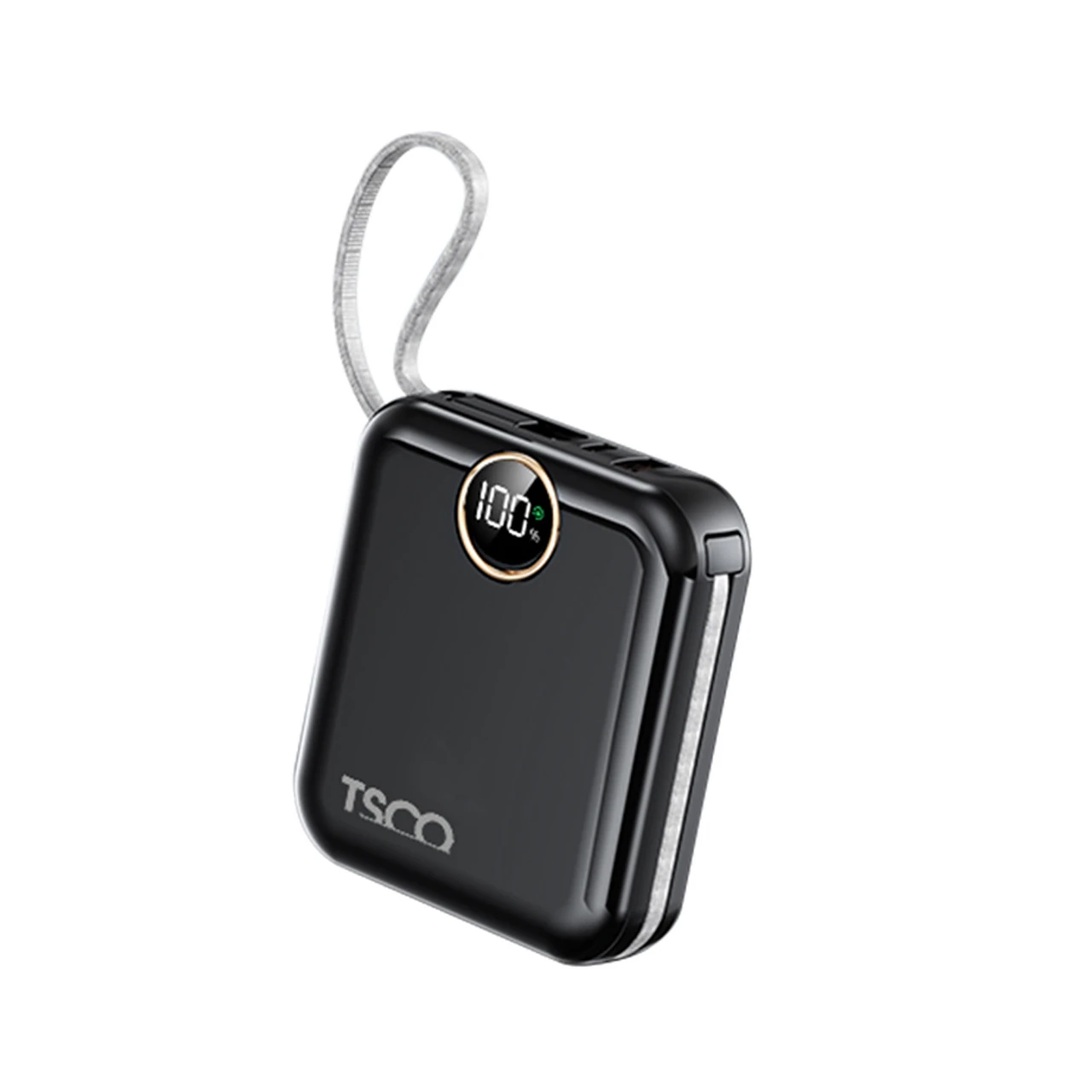 پاوربانک فست شارژ TSCO 10000mAh مدل TP 1006 22.5W - مشکی (گارانتی 12 ماهه TSCO)